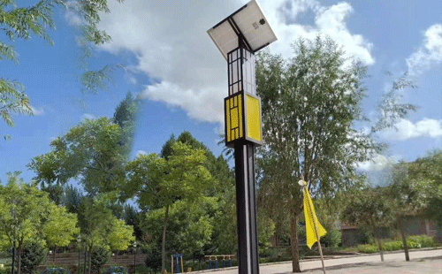 琼结智慧路灯安装